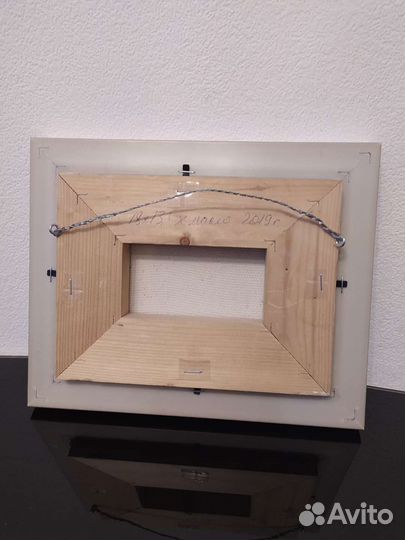 Картина морской пейзаж, масло, 23*18, 5см