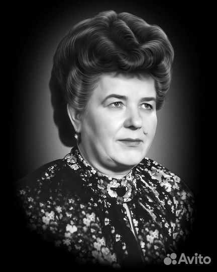 Ретушь фото для гравировки на памятник