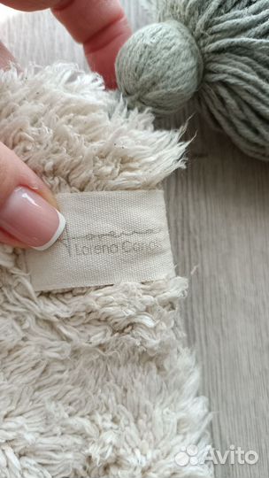 Индийский ковер Azteca Natural, хлопок, винтажный