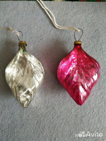 Ёлочные игрушки СССР