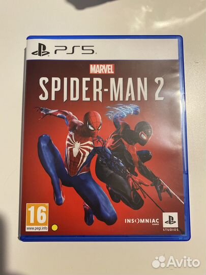 Человек паук 2 ps5 диск
