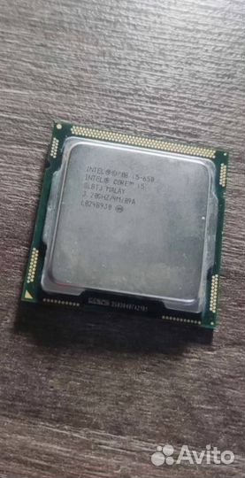 Процессор Intel core i5-650, 3,20 ггц LGA1156