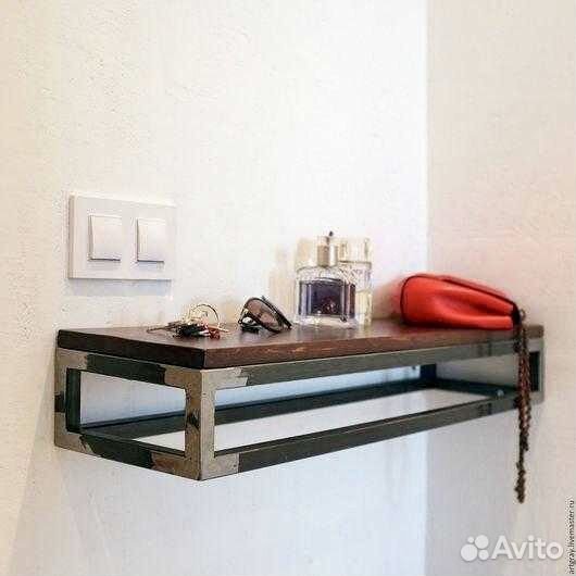 Полка в стиле лофт