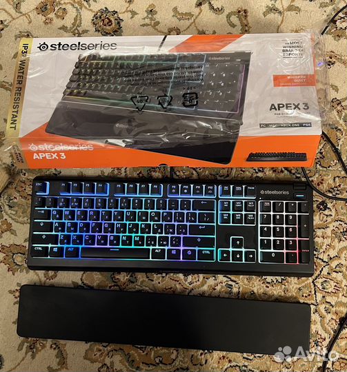 Клавиатура steelseries Apex 3