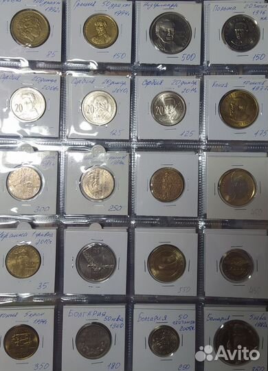Монеты разных стран