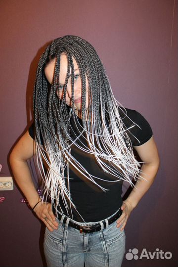 Косички с канекалоном