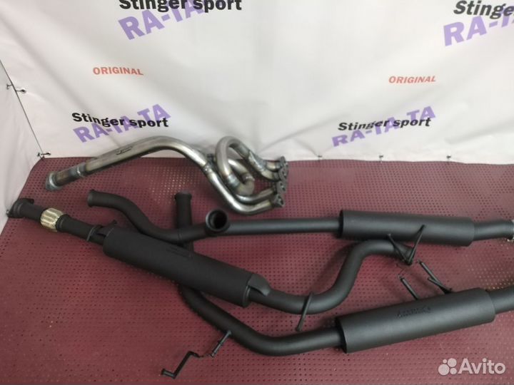 Выхлоп AMG Akrapovic Гранта седан Stinger Sport