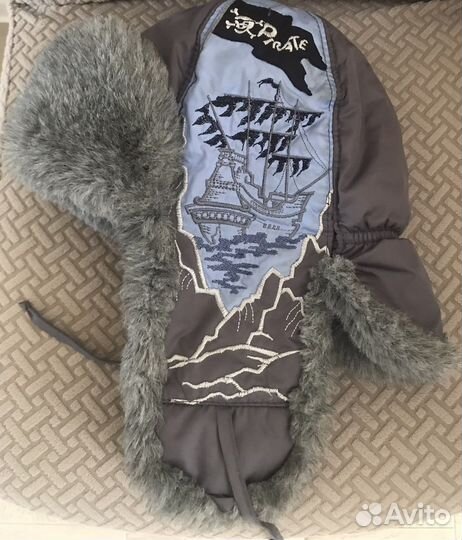 Зимняя шапка для мальчика