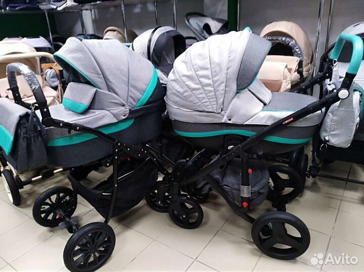 Коляски новые легкие 2в1 Ales, Adamex