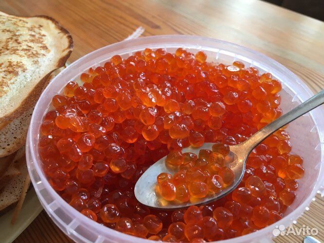Икра красная с Камчатки