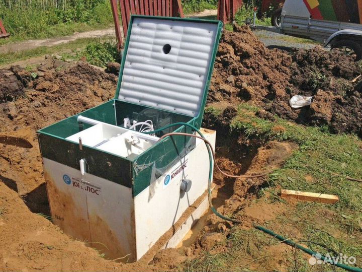 Септик эко Кит с переливом