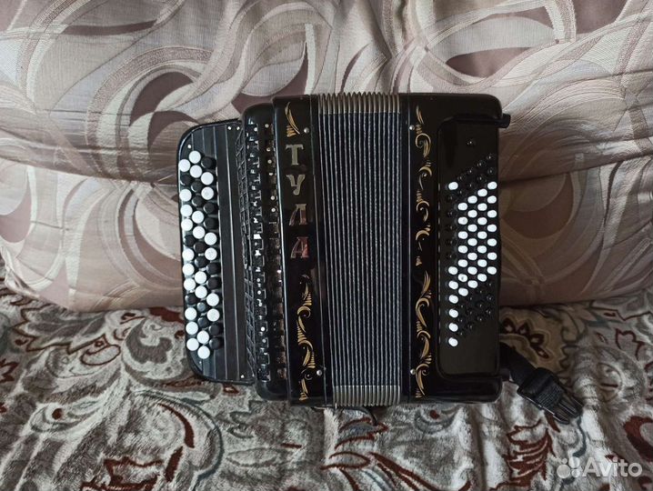 Шикарный детский баян Тула бн-42 (Юпитер 1днв)