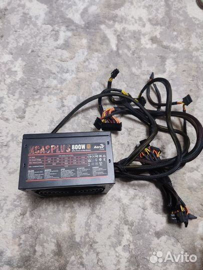 Блок питания Aerocool kcas Plus 800W Bronze