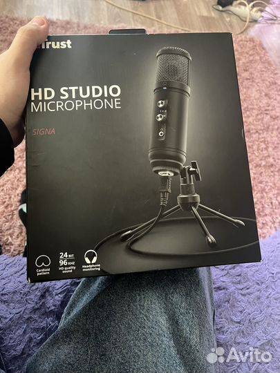 Студийный микрофон Trust HD Studio USB