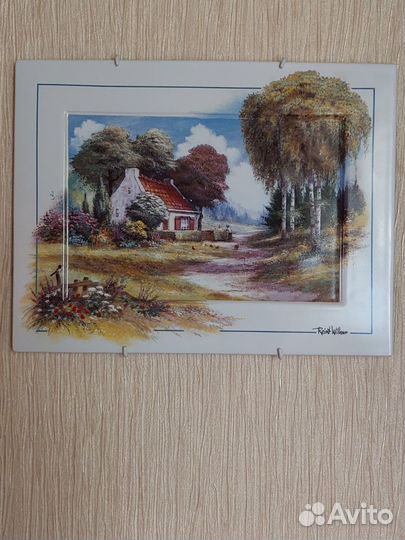 Панно/плакетка. Фарфор коллекционный. Германия