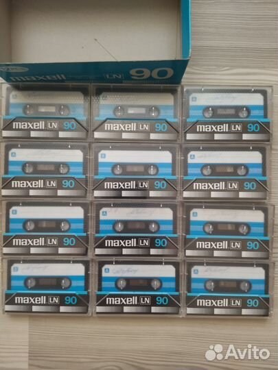 Аудиокассеты Maxell ln90 DVD