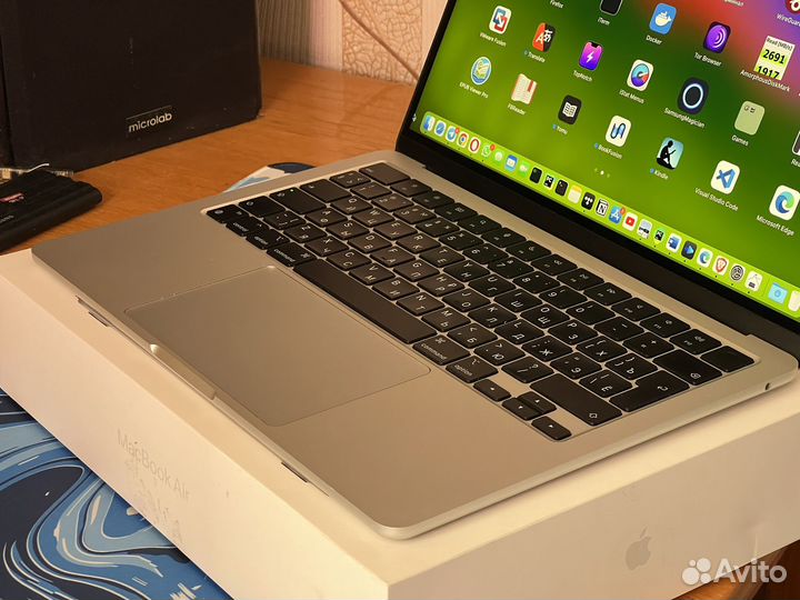 Apple MacBook air 13 m2 ram 16gb ssd 512gb