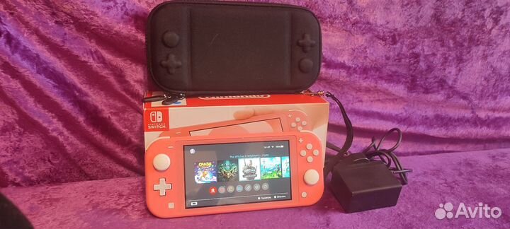 Nintendo switch lite прошитая