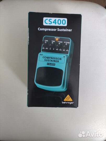 Гитарная педаль Behringer cs400 compressor