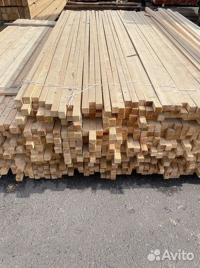 Доска обрезная 40х100х6000мм