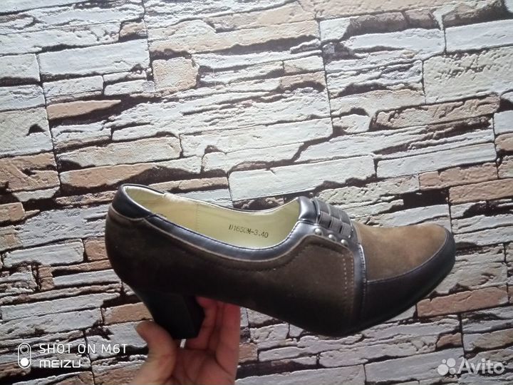 Туфли,замш