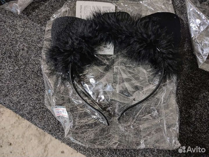 Ободок ушки кошачьи