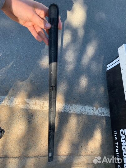 Молдинг двери задней левой renault logan 2005-2014