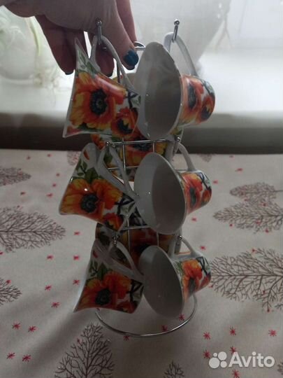 Кофейный сервиз новый