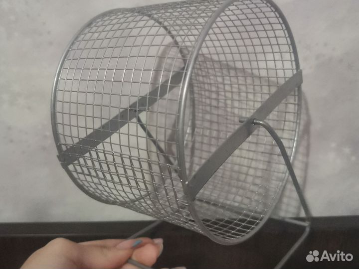 Колесо для грызунов металлическое