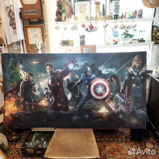 Большая картина Marvel Мстители