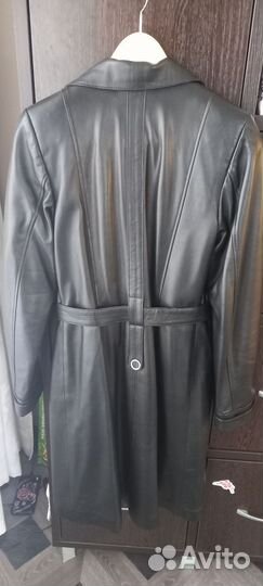 Плащ, куртка, пальто кожаное