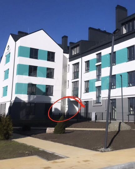 1-к. квартира, 44,8 м², 1/4 эт.