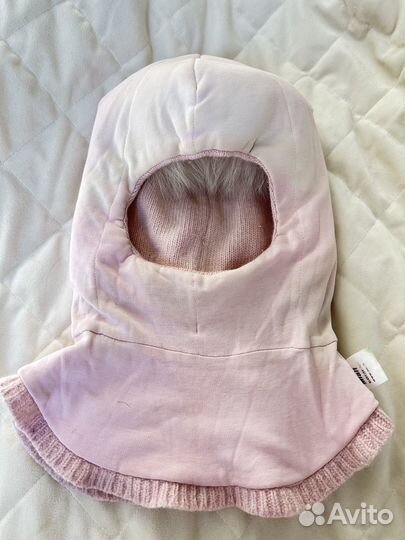 Шапка шлем ангора