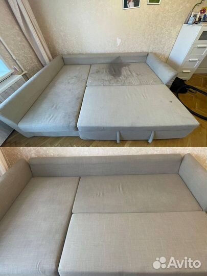 Профессиональная химчистка мягкой мебели