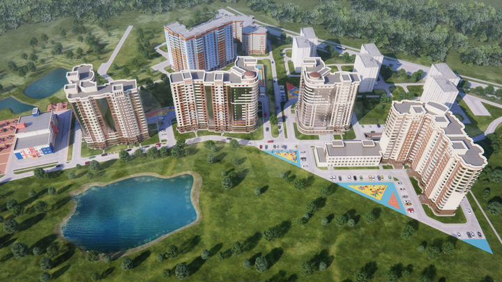 1-к. квартира, 59,6 м², 2/17 эт.