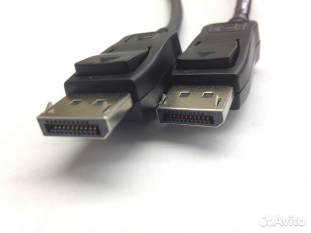 Кабеля: hdmi - hdmi, DisplayPort - DisplayPort
