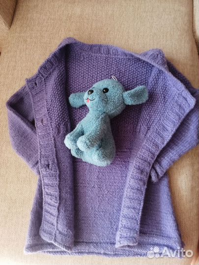 Вязанный кардиган для девочки