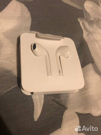 Наушники earpods lightning оригинал новые