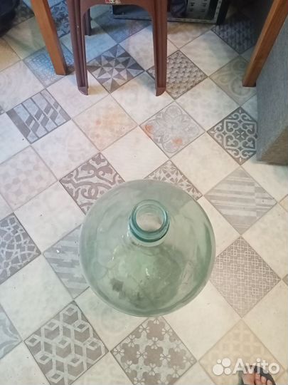 Бутыль стеклянная 20 литров