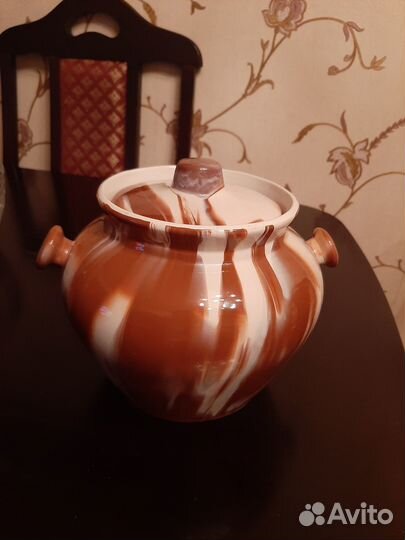 Крынка керамическая СССР новая