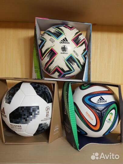 Футбольный мяч adidas 3шт