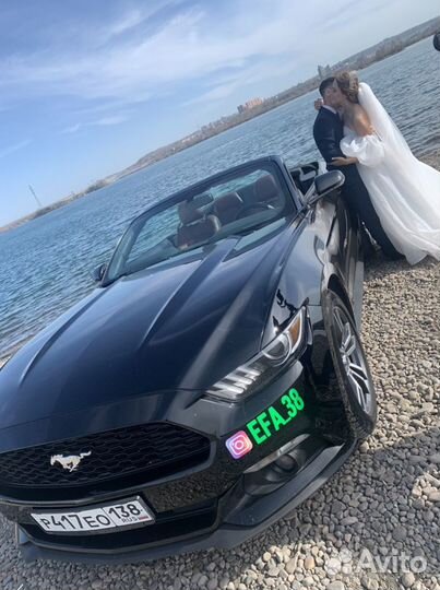 Кабриолет с водителем на свадьбу, фотосессию