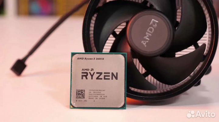 AMD Ryzen 5 2600X BOX (с кулером из коробки)