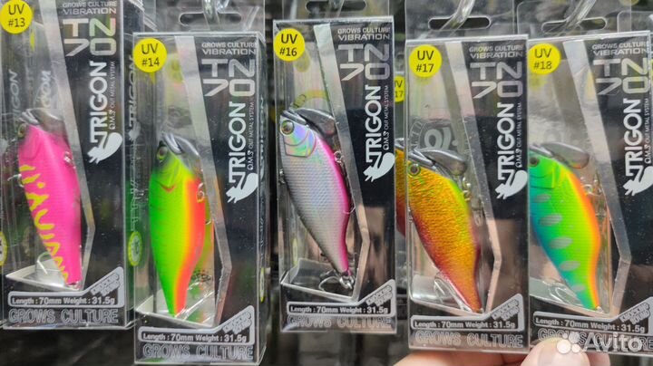 Ратлины и вибы Jackall Trigon TN70 31,5г