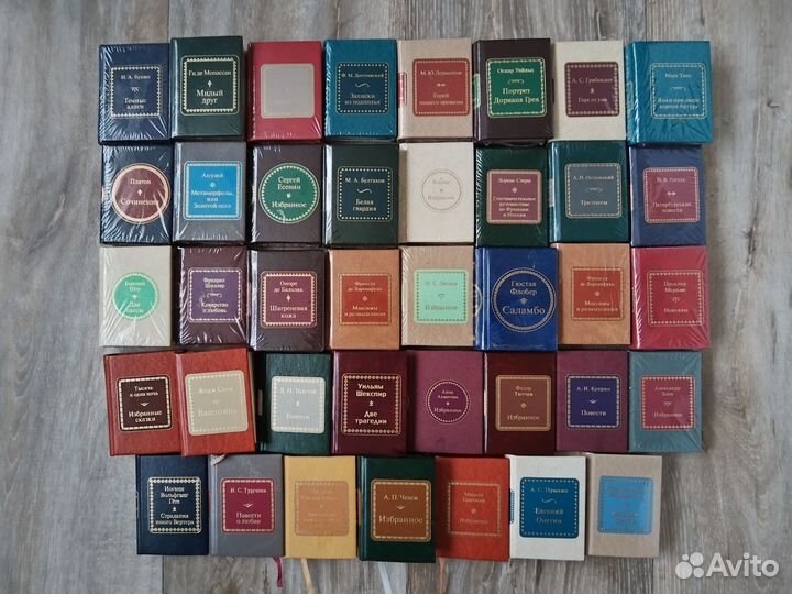 Шедевры мировой литературы Deagostini мини книги