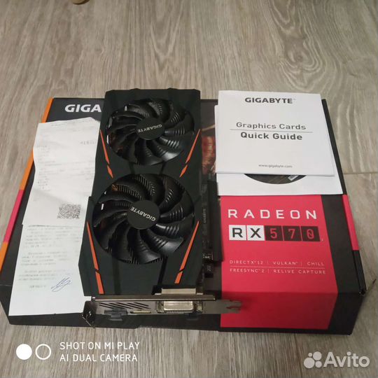 Видеокарта rx 570 8gb