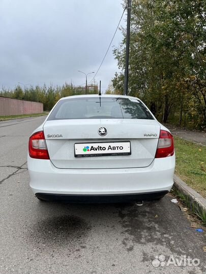 Skoda Rapid 1.6 AT, 2014, 65 000 км