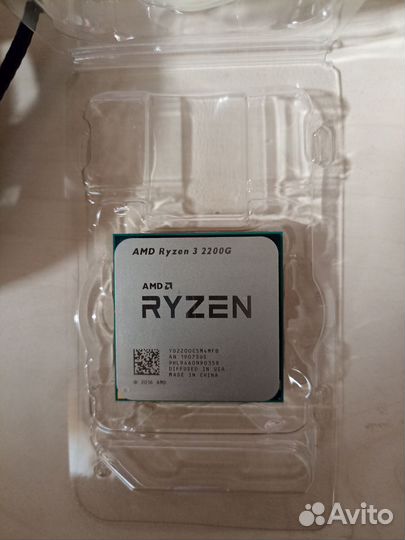 Процессор AMD ryzen 3 2200G