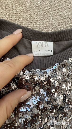 Кофта zara для девочки 116