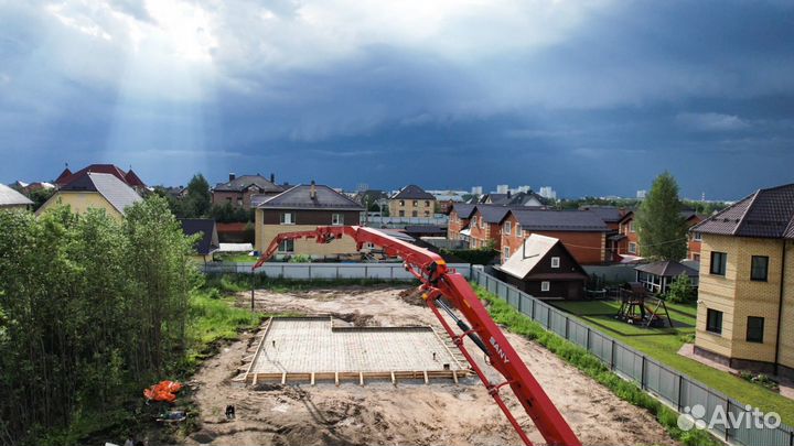 Заливка фундаментов/бетонные работы